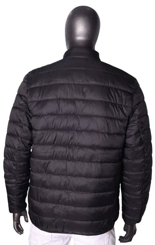 Polo Jacket Nylon Puffer Black